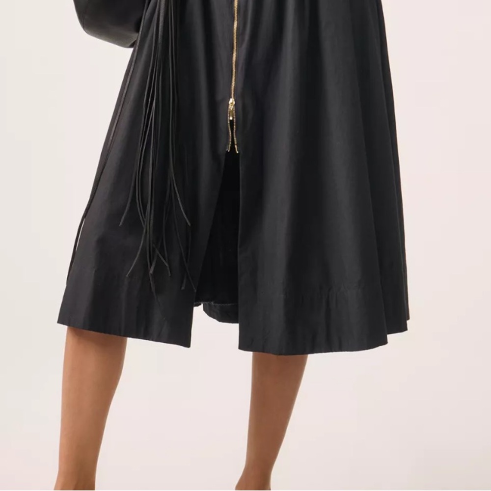 Maeve/ Anthropologie Tommie Front- Zip Shirt Dress - Picture 11 of 11